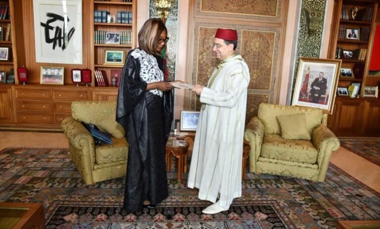 بوريطة يستقبل وزيرة خارجية إفريقيا الوسطى حاملة رسالة إلى جلالة الملك