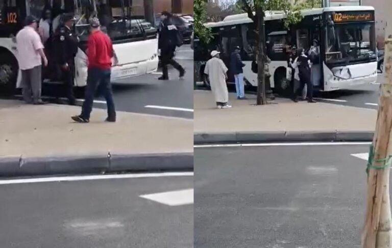 الرباط: تحقيق إداري بعد مشادة بين شرطية وسائق حافلة