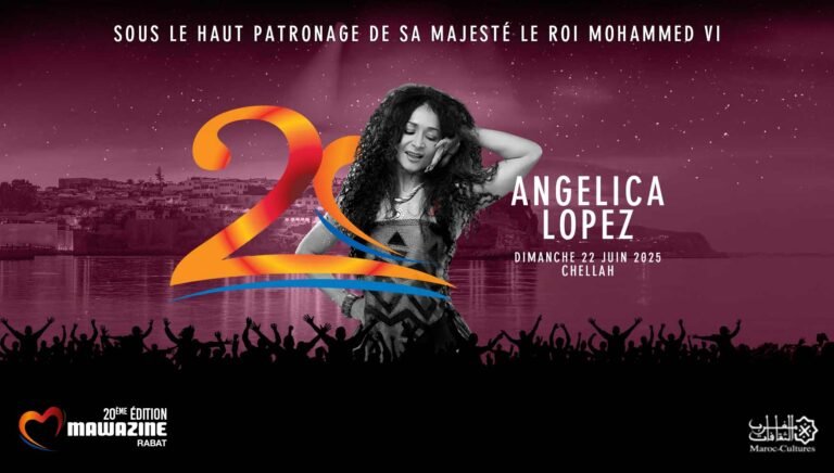 موازين 2025: الكولومبية أنخيليكا لوبيز تسحر جمهور شالة