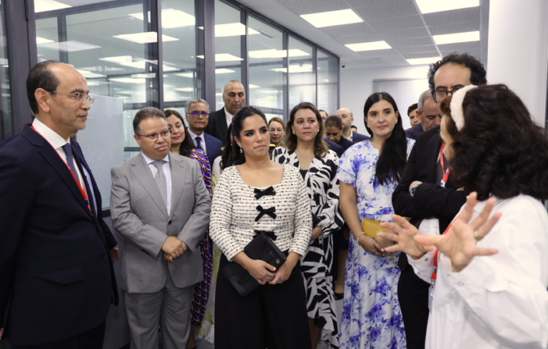 السيدة الأولى لجمهورية السلفادور تزور مركز محمد السادس للبحث والابتكار بالرباط