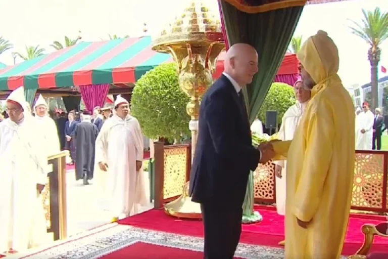 إنفانتينو يشيد بدعم المغرب لكرة القدم ويشكر الملك محمد السادس