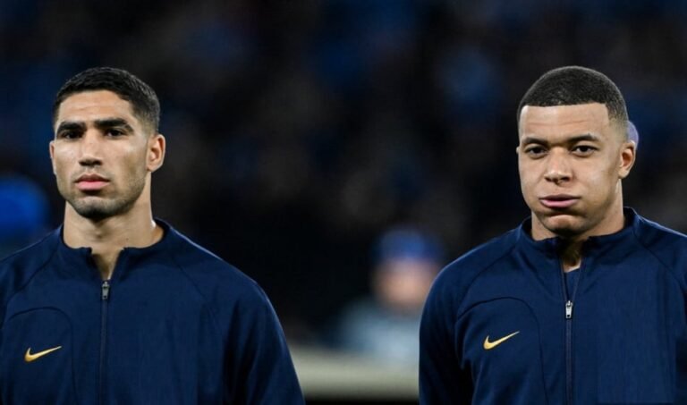 مبابي: «لا أستطيع اختيار بين حكيمي وديمبلي»