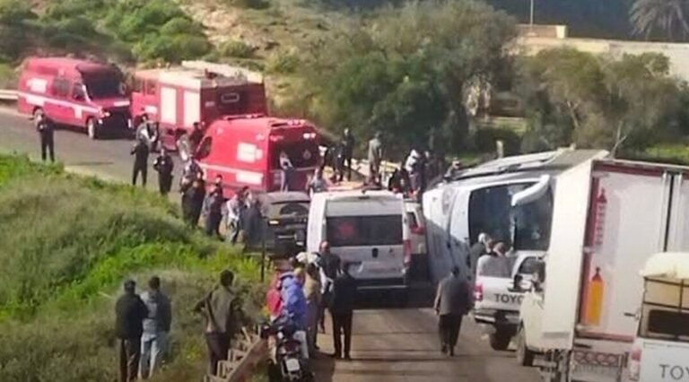 فاجعة مرورية تصيب الأمن الوطني