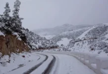 نشرة إنذارية: ثلوج ورياح قوية وأمطار رعدية