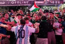 توتر بين جماهير الجزائر والأرجنتين في نيويورك