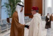 أخنوش يمثل جلالة الملك في تقديم التعازي بقطر